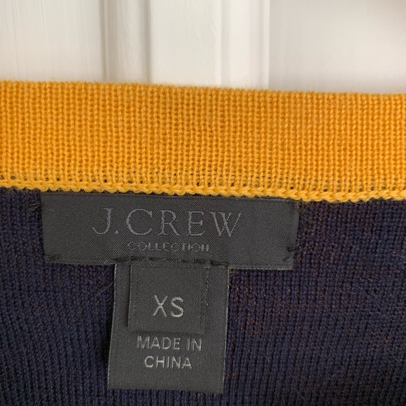 Merino double faced wool jumper, golden sun - Picture 5 of 10